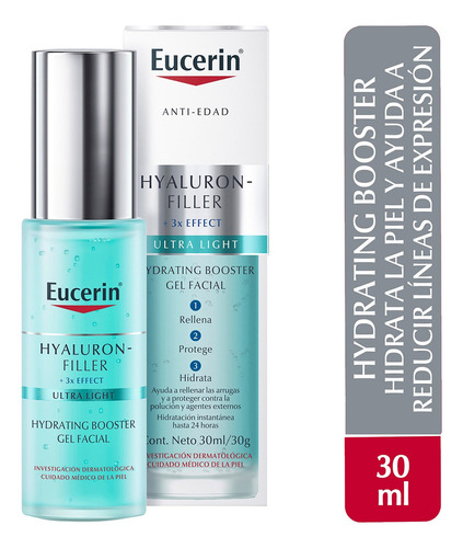 Eucerin Hyaluron Filler Gel Facial Hydrating Booster 30ml