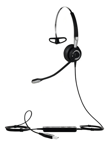 Jabra Audífonos Biz 2400 Ii Usb Mono Cc Ms Alambrico Us /vc Color Negro