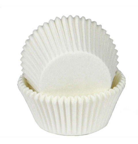 Chef Craft Forro Clasico Para Cupcake 50 Color Blanco