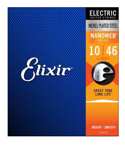 Cuerdas Elixir Nanoweb Guitarra Electrica 10-46