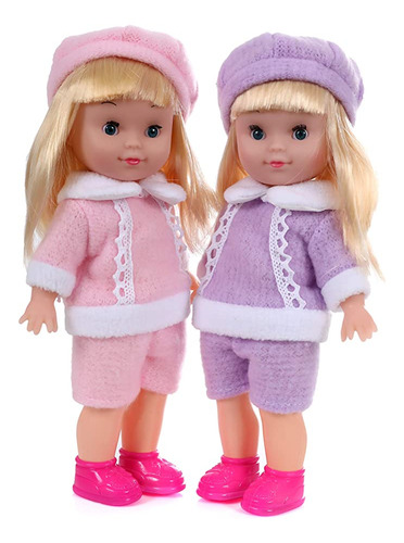 Mommy & Me Twin Dolls Para Niñas Baby Doll Jessie Y Bessie