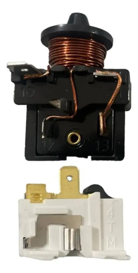 Rele E Protetor Térmico Compressor Embraco 1/4 127v Hulter
