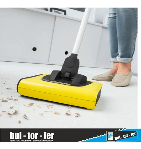 Imagen 3 de 6 de Escoba Electrica Karcher Kb5 Inalámbrica Cepillo Extraíble