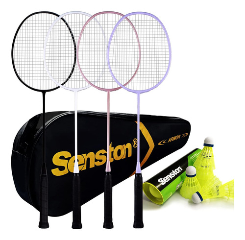 Juego De 4 Raquetas De Bádminton, Juego De Bádminton ...