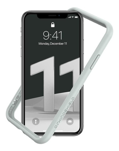 Funda Rhinoshield Bumper Para iPhone 11/ Xr - Platinum Gray