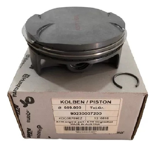 Piston Ktm 390 Original - Nuevo - 90230007200 - Hr Shop