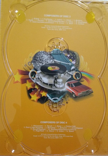 Música Décadas Del : 50 - 60 - 70 - 80 Álbum Con 8 Cd Nuevo