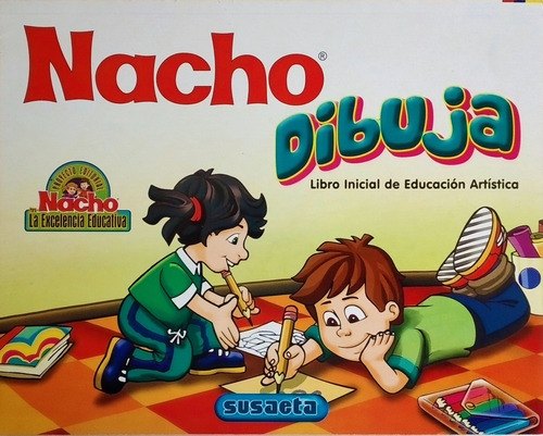 Cartilla Nacho Dibuja Libro Inicial De Educación Artística