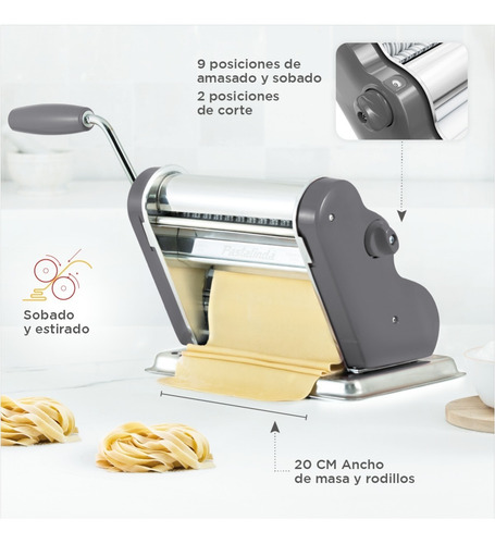 Imagen 5 de 10 de Pastalinda Máquina Clásica 200 Gris