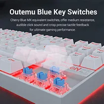 Comprar Teclado Mecanico Redragon K552 Rgb Rojo - Gaming Profesional