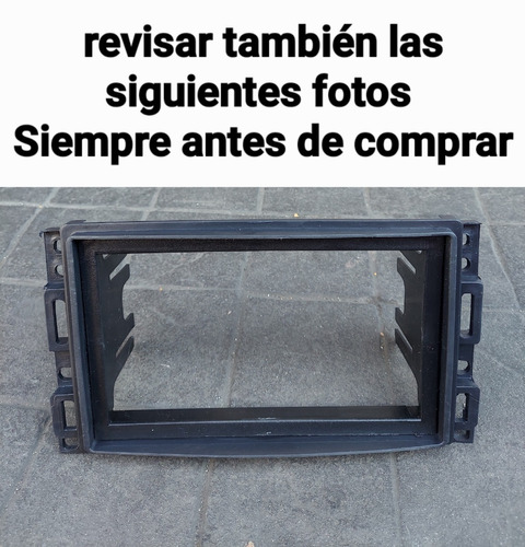 Base Frente Estereo Doble 2 Din Gmc Sierra Años 2007 Al 2013