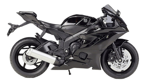 Motocicleta Welly 2020 Yamaha Yzf-r6 Negra 1/12 [u]