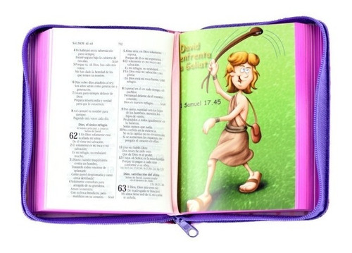 Imagen 3 de 4 de Biblia Niños Amigos Por Siempre Ros Cierre Reina Valera 1960