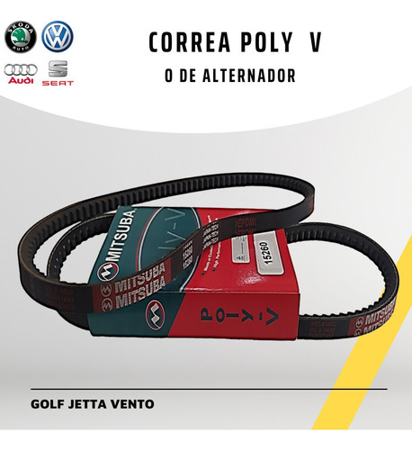 Correa De Alternador Volkswagen Jetta Vento Caddy