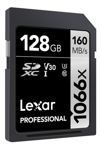 Lexar Professional 1066x 128gb Sdxc Uhs-i Tarjeta Sd 160mb/s