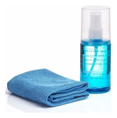 Kit Limpieza Pantalla, Paño Microfibra+spray Liquido 120ml