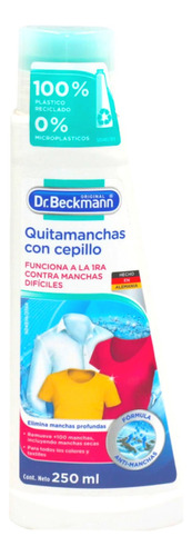 Dr. Beckmann Quitamanchas Prelavado Con Cepillo 250 Ml