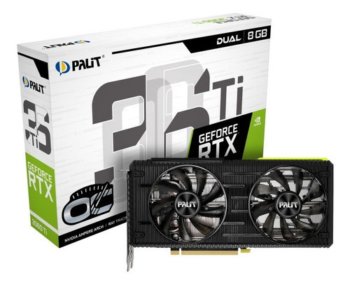 Tarjeta De Video Palit Nvidia Rtx 3060 Ti Dual Oc V1 8gb Rgb