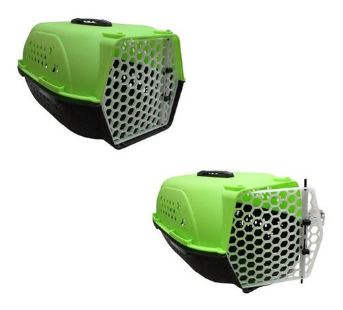 Kennel Jaula Mascotas Para Transporte Seguro 50cm X 30cm.