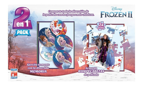Juego De Mesa Fotorama 2 En 1 Frozen 2