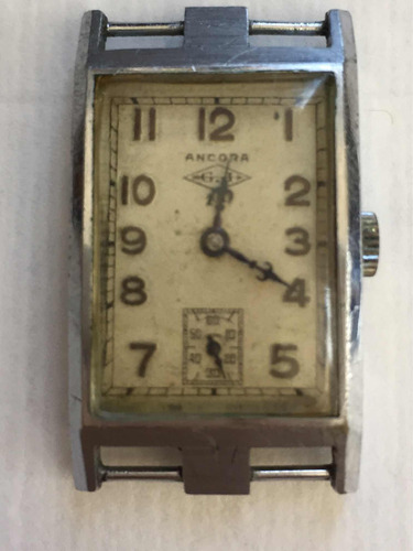 Reloj Ancora Antiguo De Caballero