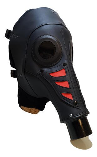 Máscara Cyberpunk Gas Mask Toxic Halloween Disfraz Rg 