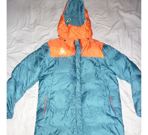 E Campera Tapado Le Coq Sportif  Puffer Talle L Pluma 