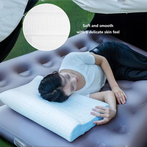 Almohada Inflable Abahub Para Camping Y Viaje Tpu Antifugas