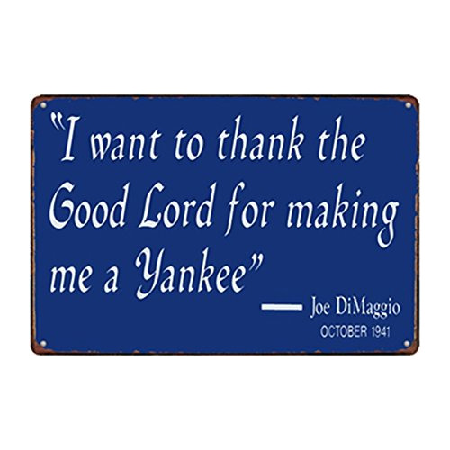 Gracias Por Hacerme Yankee Bar Cafe Garage Wall Decor R...