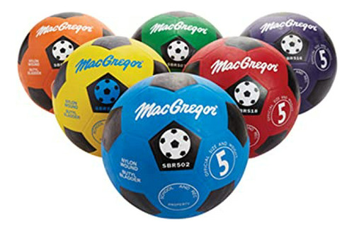 Balones De Fútbol Macgregor Multicolor (set X6)