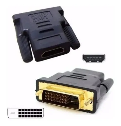 comprar Adaptador Convertidor Dvi 24+1 Pines Macho A Hdmi Hembra Pc comprar Adaptador Convertidor Dvi 24+1 Pines Macho A Hdmi Hembra Pc