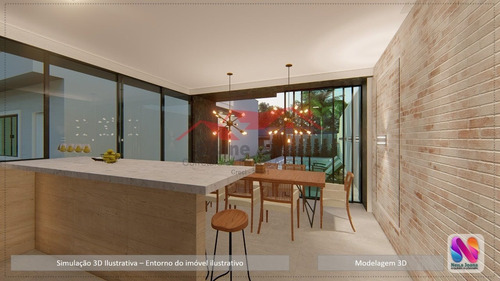 Imagem 7 de 9 de Casa Alto Padrão Com Edícula Em Bosque Da Mata - Tijucas - 556
