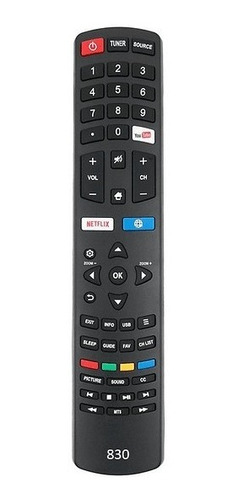 Control Remoto Alternativo Smart Tv Master-g Kioto Recco Nex