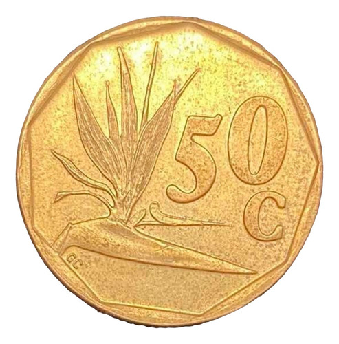 Sudafrica - 50 Cents - Año 1995 - Plantas - Km #137