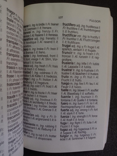 Oceano Plurilingue Espanol/english-français- Deutsch-italian (Usado)