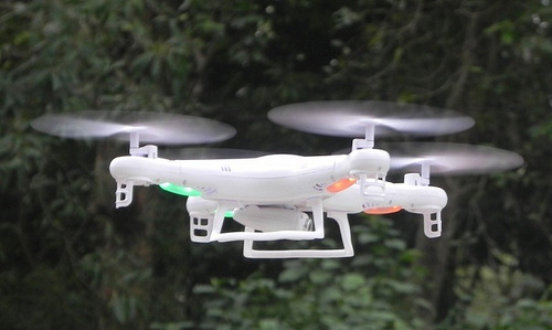 Drone Syma Explorers X5C-1 con cámara HD blanco 1 batería