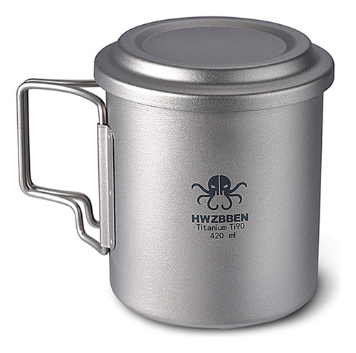 Colador Titanium Cup Tea Titanium Para Acampar Y Exteriores,