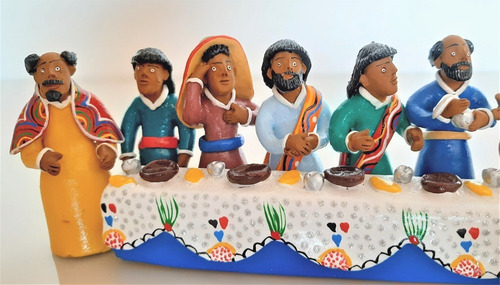 Imagem 3 de 9 de Santa Ceia - Artesanato Alto Do Moura Caruaru