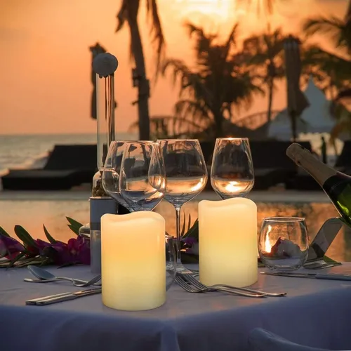 Hausware Velas Led Sin Llama Juego De 12 Velas 1.2 X 3.9 i