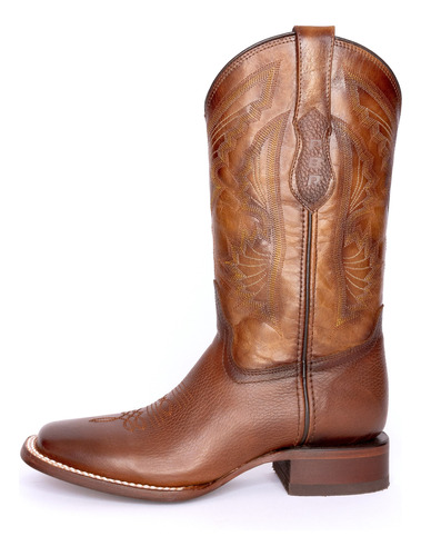 Pbr Botas De Rodeo Dama Piel Vacuno Oporto Welt Artesanal