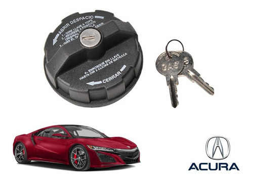 Tapon Gasolina Con Llave Acura Nsx 3.5l T 2017 A 2019 Gm Ori