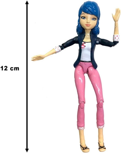Figura Miraculous Marinette 12cm Zag Heroez