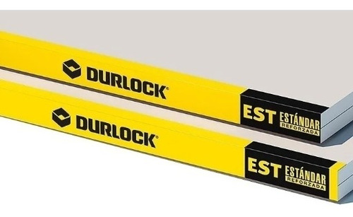 Placa De Yeso Durlock 12,5 1,20 X 2,40 Mt