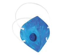Comprar 100 Un Máscaras Descartáveis Pff2 Cu002F Válvula Azul
