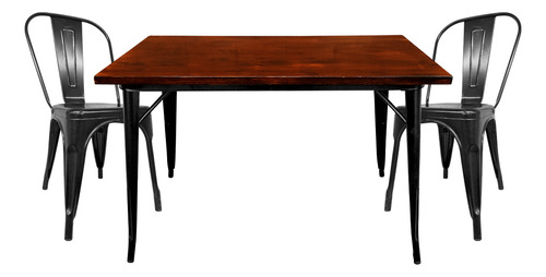 Mesa De Comedor Tolix Rectangular 120x80 By Bellair