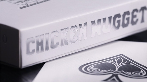 Baraja Chicken Nugget Blanca. Magia Poker Y Cardistry