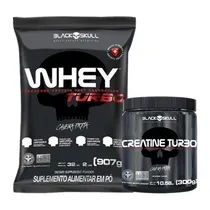 Comprar Kit Turbo: Whey Turbo Chocolate + 1 Creatina Turbo 300g 