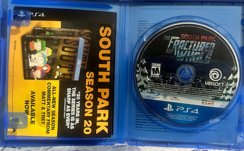South Park Retaguardia En Peligro Físico Ps4 (Usado)