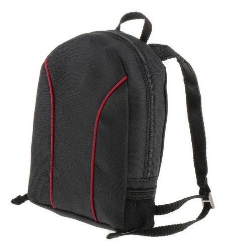 Accesorios Masculinos A Escala 1/6 Negro Con Rojo