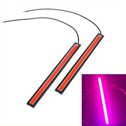 Par Mini Barras Led Cob 7w 17cm 12v Rosa Rosado Pink Fucsia